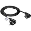 Akyga AK-PC-02C Current Cable [1x PG plug - 1x IEC C13 socket ] 1.5 m Black