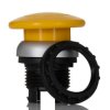 Przycisk, Ø 29.7mm, IP67, kolor: Żółty, Eaton, RMQ Titan M22