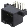 Złącze Przwód-Płytka Męskie Kątowe Czarne 12Pin 174051-2
