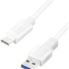 LogiLink Kabel USB USB 3.2 Gen1 Złącze męskie USB-A, Złącze męskie USB-C® 1.00 m CU0174