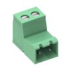 PLUG, MALE, HORIZ, 5.08MM 2C-GREEN