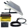 Phaesun 600300 Super Illu One Solar Kit 30 Wp LED Light Cable Included