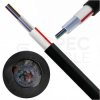 Kabel światłowodowy U-DQ(ZN)BH 4 włókna SM 9/125 G.652.D uniwersalny Eca bezhalogenowy LSOH czarny Alantec