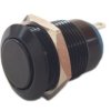 Przycisk wandaloodporny PBWB-12B CZARNY monostabilny płaski