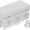 Wiska 10110195 Skrzynka przyłączeniowa (D x S x W) 86 x 44 x 41 mm szary IP55 10 szt.