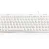 Klawiatura medyczna przewodowa, kolor: Biały, USB, QWERTY (Wielka Brytania), Ceratech