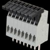 AST0210804 8-pin spring loaded terminal, 2.5-mm pin spacing