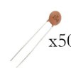 Opencircuit 100nf 50V Ceramic capacitor - 50 pcs