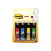 Post-It 7000144923 Post-It Sticky Tabs Red Yellow Green Blue Paper Pads