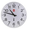 Zegar Biały Ścienny Analogowy Tak, Plastikowe, Akumulator RS PRO