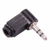 3.5mm Right Angle Stereo Insulated Jack Plug