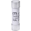 Bezpiecznik topikowy PV CH 14x51 gPV 16A cylindryczny 002637105 ETI