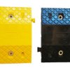 Czarny, żółty, Laminat półsztywny, 27mm, Śruby rozkładane