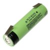 Akumulator do pak.NCR18650 3,4Ah 3,7V z blaszkami LI-ION 3400mAh 64x18