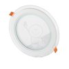 Downlight Led Fi.200 18W 840 120deg;szkło VT-1881G RD