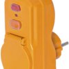 Adapter do przedłużacza sieciowego 16A Wtyczka, gniazdo 230 V 2P brennenstuhl Żółty IP54