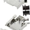 TRU COMPONENTS 7708956 Zestaw listew żeńskich D-Sub TCD45ZK09HDS15K, rzędy: 3, styki: 15, 45 °, 1 szt.