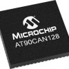 Mikrokontroler Microchip AT90 QFN 64-pinowy Montaż powierzchniowy AVR 128 kB 8bit CAN:1 16MHz RAM:4 B Ethernet: Flash