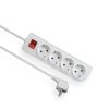 Przedłużacz z wyłącznikiem 4-gniazda z/u SCHUKO 5m /OMY 3x1/ PSCH-405W