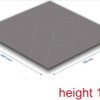 18472 Thermal pad, 3.2 W/mk, 100 x 100 x 1.0 mm, Low Oil Bleeding
