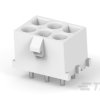 Listwa stykowa PCB 6-pinowe MATE-N-LOK raster: 6.35 mm Pionowy 2-rzędowe TE Connectivity Płyta60 V W osłonie