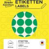 3376 Marking dots, Ø 18 mm, green, permanent