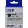 Epson C53S655013 Epson Label Cartridge Matte LK-5SBE Black/Matt Silver 18mm (9m)