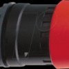 ZB5AS834 Front element for XB5 emergency stop/emergency off button