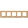 DANTE Ramka pięciokrotna drewno LIGHT OAK 4522385