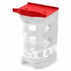 Półka do organizera Q4 QuestSystem 12 x 10,5 cm - mocowana na zatrzaski, czerwona