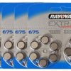60 x baterie do aparatów słuchowych Rayovac Extra Advanced 675 (podwójny blister)