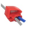 Szybkozłącze samochodowe zaciskane, czerwone, 0.5-1.5mm