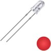 Quadrios 2111O173 LED wired Red Circular 3 mm 2500 mcd 25° 20mA 2V LEDs