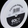 155755 e-mark® cotton ribbon, 10 mm x 25 m