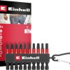 Bity Einhell Karabiner Impact Bit Set 10tlg 118633 1 zest. 1/4