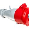 Gniado Przenośne 32A 5P 400V Czerwone Ip44 P17 Tempra 555219
