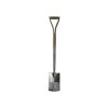 Faithfull FAIPRESBSSS Prestige Stainless Steel Border Spade Ash Handle