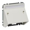MERTEN Płytka czołowa System D wypustu kablowego biały polarny MTN464319 SCHNEIDER ELECTRIC