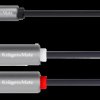 Kabel jack 3.5 wtyk stereo - 2 x RCA 1m Kruger&Matz Basic KM1218