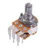 1M Logarithmic Stereo Right Angle PCB 16mm Potentiometer
