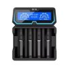 Ładowarka do akumulatorów 3.7V/1.2V XTAR X4 microUSB pbank