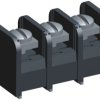Listwa zaciskowa, dwie bariery 3-pinowe, raster 9.53mm, 20A