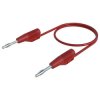 SKS Hirschmann 938110101 MVL F 2/10 Test Lead 2mm Red 10cm 1pc