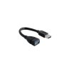 Delock 82776 USB 3.0 cable USB-A plug to socket Black 0.15 m