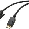 Kabel DVI Renkforce RF-5771518, DisplayPort na DVI 24+1pin., 1.80 m