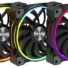 Alpenföhn Wing Boost 3 ARGB High Speed PWM Wentylator do obudowy PC czarny (S x W x G) 120 x 120 x 25 mm z podświetlenie