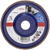 Bosch 2608607338 X571 Flap Disc 125mm Durable Zirconia for Metal Use