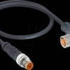 0810 0806 03 L1 300 1M sensor Cable, M8, 3 pin, male > female, 1 m