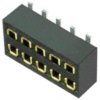 Gniazdo PCB 10 -pinowe 2 -rzędowe raster: 1.27mm Listwa z gniazdami Proste SMD