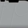 2000-1391 End and intermediate plate for WAGO 2000, grey